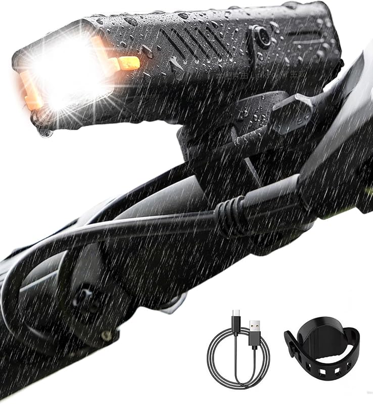 Super Bright 1000 Lumen USB Rechargeable Bike Headlight – IPX6 Waterpr