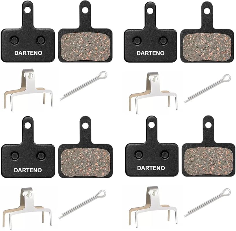 4-Pairs Bike Disc Brake Pads Compatible with Tektro/Shimano/TRP for Mo