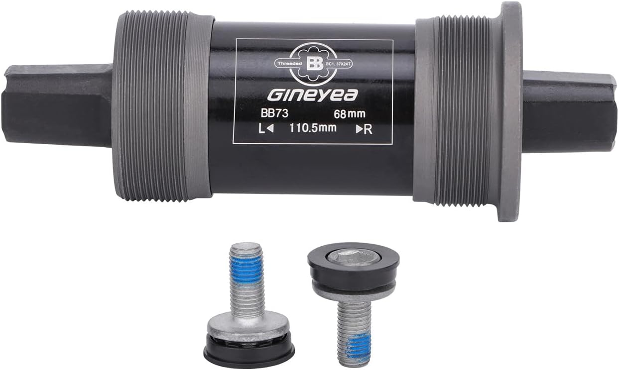 Versatile Square Taper Bottom Bracket for All Bikes, Optional BSA 68mm