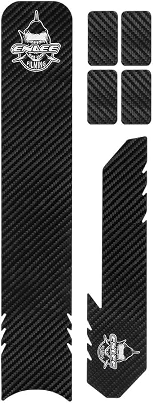 Carbon-Look Waterproof Frame Protector – Ultra-Thin Stickers with Chai
