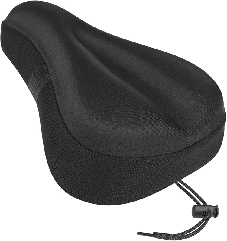 Universal Gel Padded Bicycle Seat Cover – Comfortable Cushion for Pelo