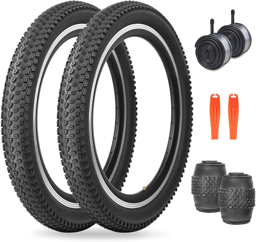 MEGHNA Foldable All-Terrain Anti-Slip Mountain Bike Tire for 20