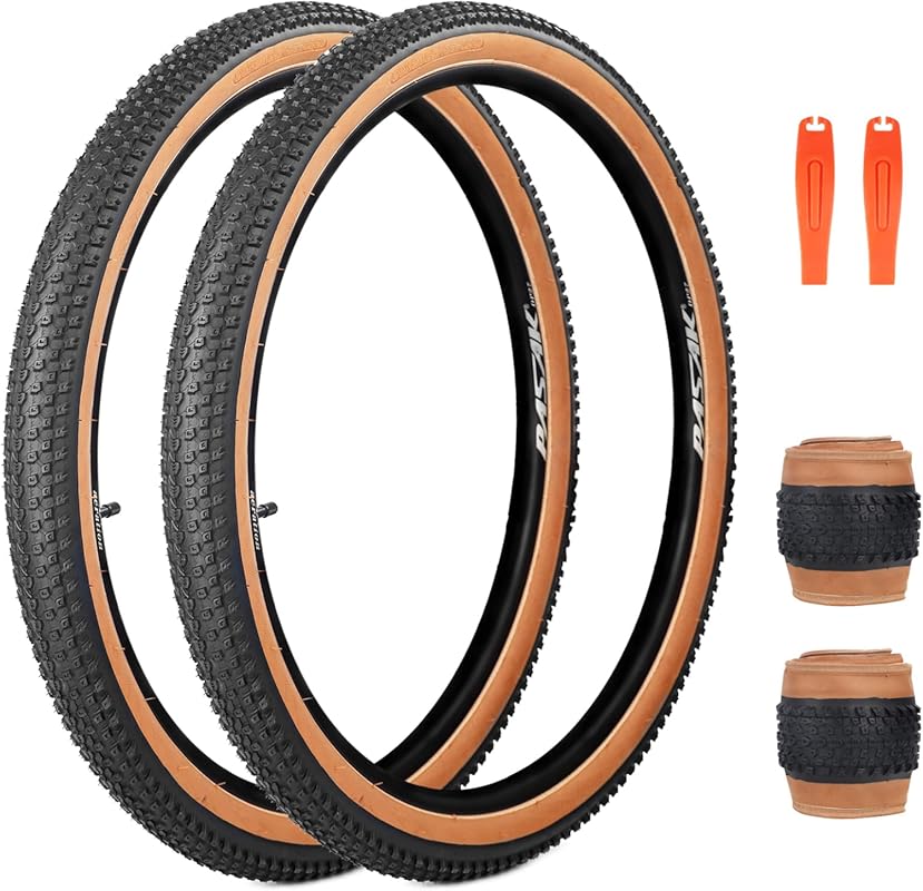 ZUKKA Mountain Bike Tire 2 Pack, 20