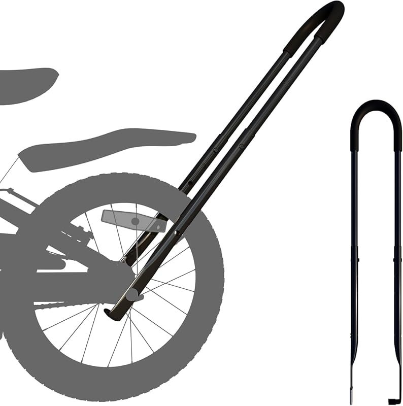 Children's Cycling Safety Handlebar – Adjustable Balance Push Bar (21
