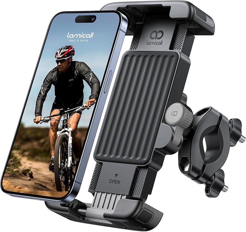 Lamicall 1-Second Lock Phone Mount for iPhone & Galaxy 6-7.2