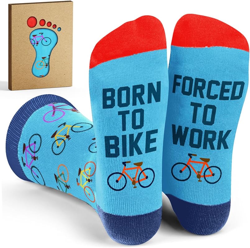 VICRAZY Unisex Hiking Cycling Camping Socks for Men Women