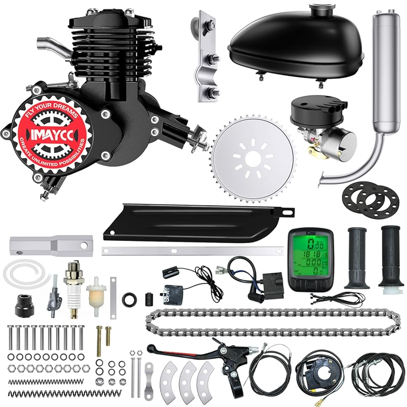IMAYCC 80cc Bicycle Engine Kit for 26-28
