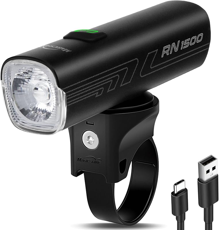 Magicshine RN1500 V2.0 Smart Bike Light, 1500Lumen, USB-C Rechargeable