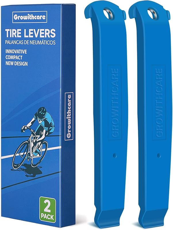 Unbreakable Steel Core Tire Levers for Tubeless & BMX Bikes – 2 Pack B