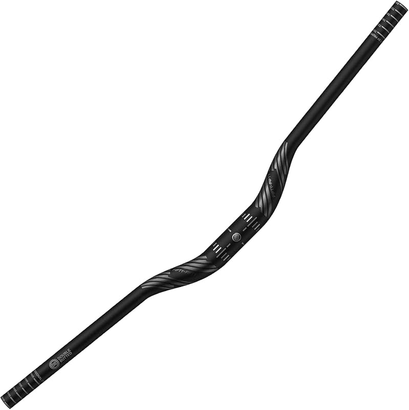 FIFTY-FIFTY Aluminum Alloy Riser Handlebar: 35mm Diameter, 800mm Wide,