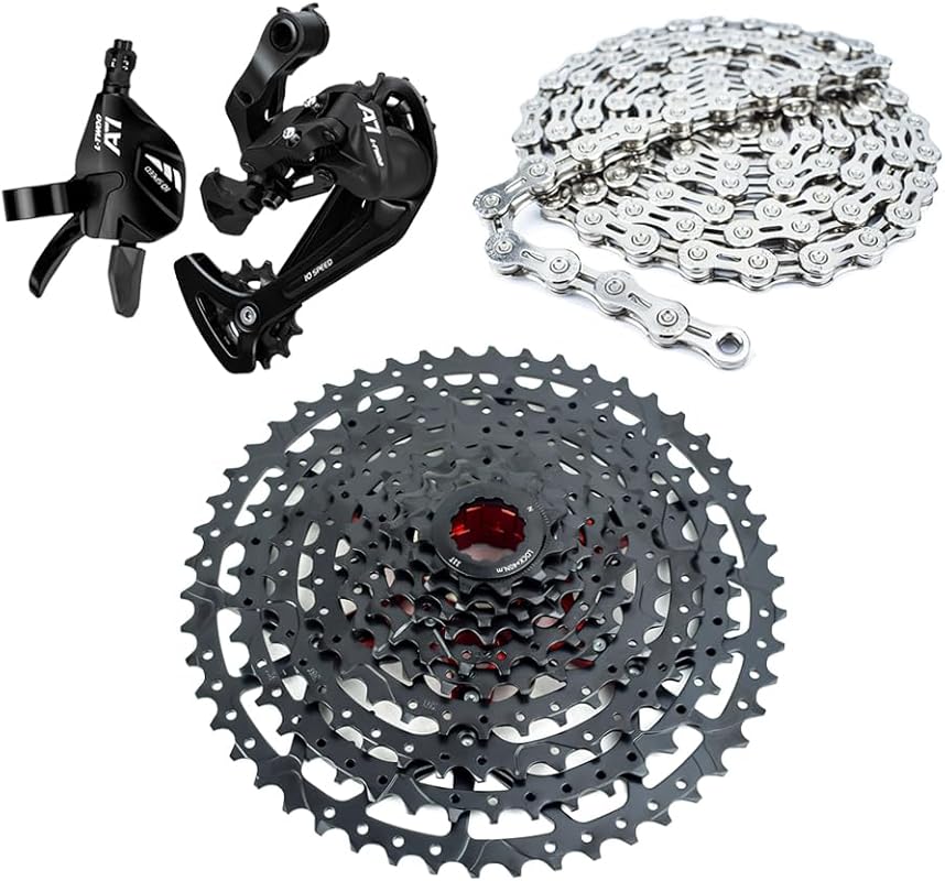 Bibike 10 Speed MTB Groupset with Cassette, Chain & Derailleur