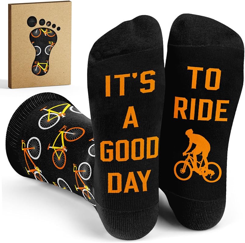 Cycling Socks - Gifts for Cyclists, Mountain Bike Accessories, Bike So
