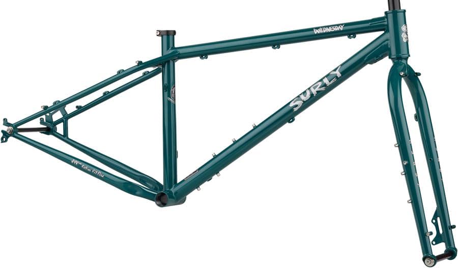 Surly Wednesday Frameset, OG Algae Finish, Ready for Custom Build