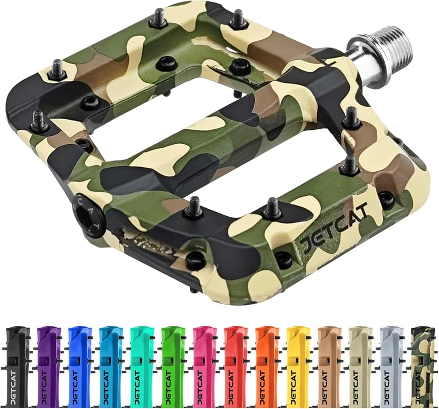 Flat Mountain Bike Pedals for BMX, MTB, Road & Gravel - 9/16
