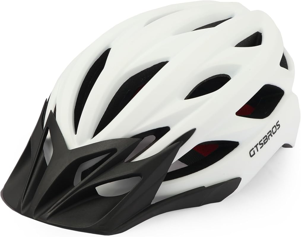 Lightweight Bike Helmet with Visor for Men & Women, Ideal for Mountain
