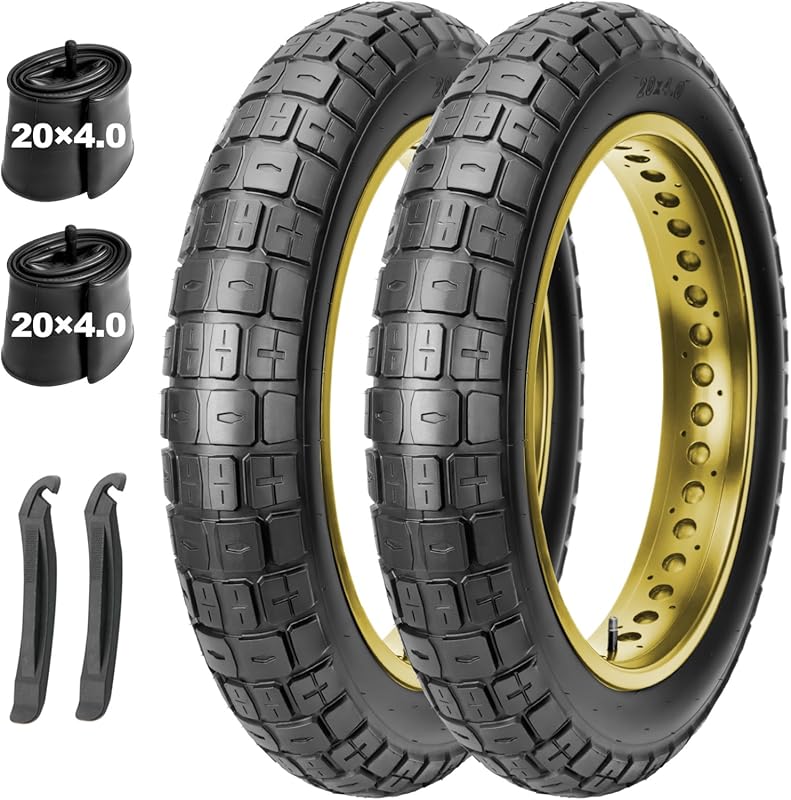 Puncture-Resistant 20x4.0 Fat Tire for E-Bikes & Trail Riding
