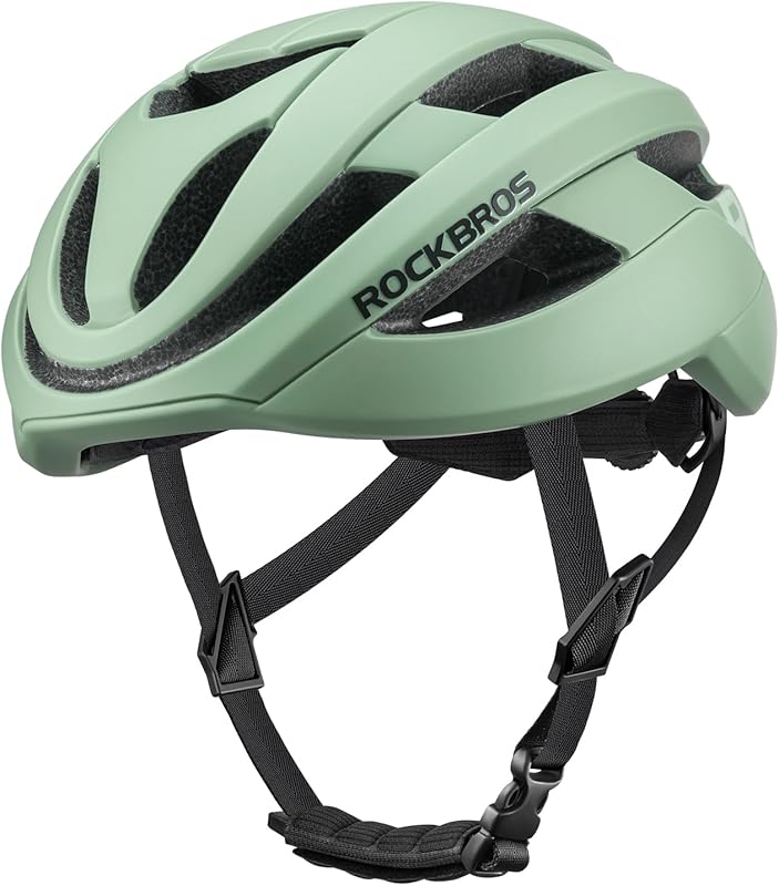 ROCKBROS Adult Helmet, Size 54-62 cm, Microshell, Adjustable Dial, Ven