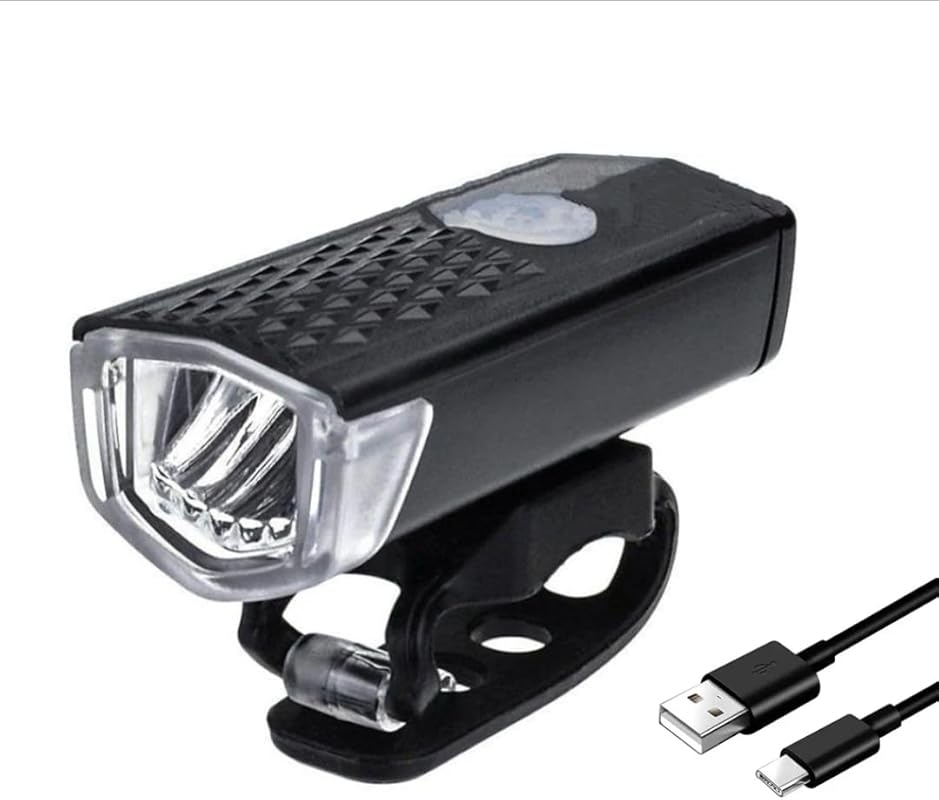 Ultra Bright Rechargeable Bike Light Set, Waterproof LED Headlight & T