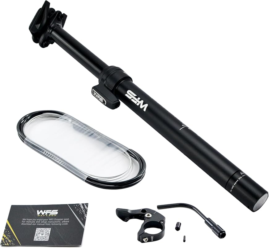 WFS TerraX Vresa Flex Dropper Seatpost – Lightweight Alloy, Remote Con