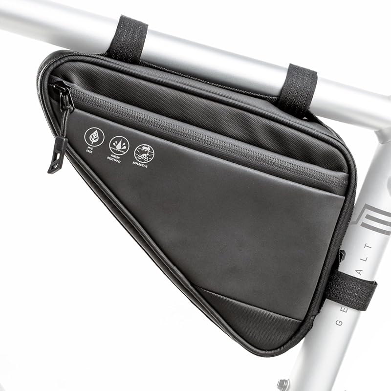 Waterproof Reflective Bike Frame Bag 2L