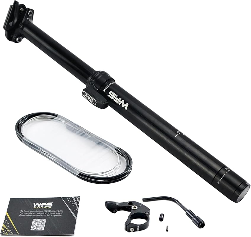 WFS TerraX Vresa Flex Dropper Seatpost – Lightweight Alloy, Remote Con