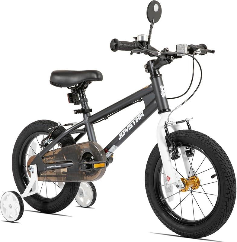 JOYSTAR Lomand Kids Bike with Training Wheels, 14-20 Inch, BMX Style, 