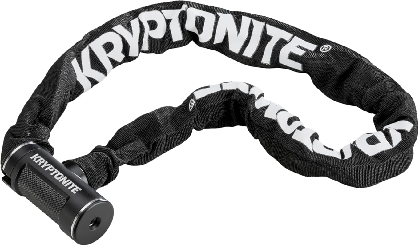 Kryptonite Key Chain Chain Lock, 3ft 8mm for Bikes & Scooters