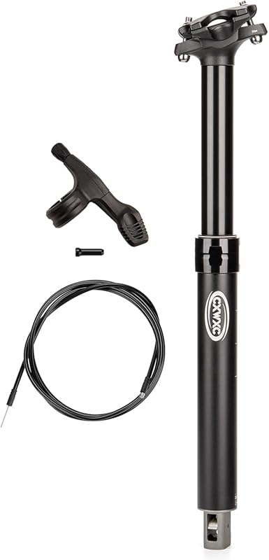 CXWXC Dropper Seat Post 27.2/30.9/31.6mm, 125mm Travel, Internal Cable