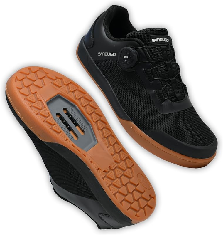 MTB XC/Enduro/DH Speed Lace Dial Mountain Bike Shoes - Flat/Clipless V