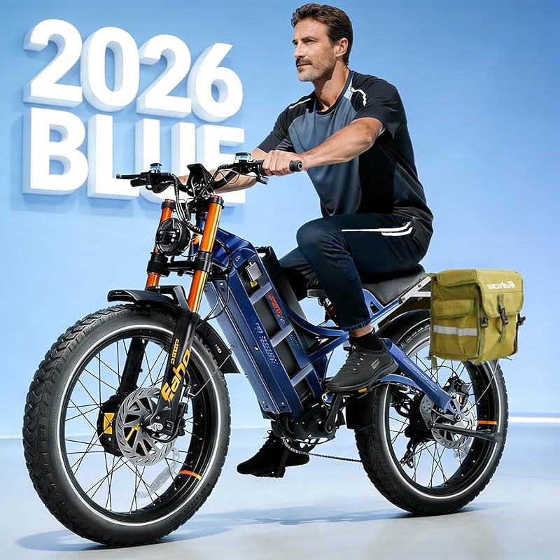 eAhora Romeo Pro 3 Electric Bike with 50MPH, 5600W Motors & 250Mile Ra